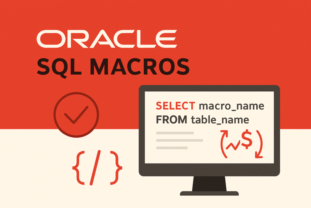 SQL MACROS