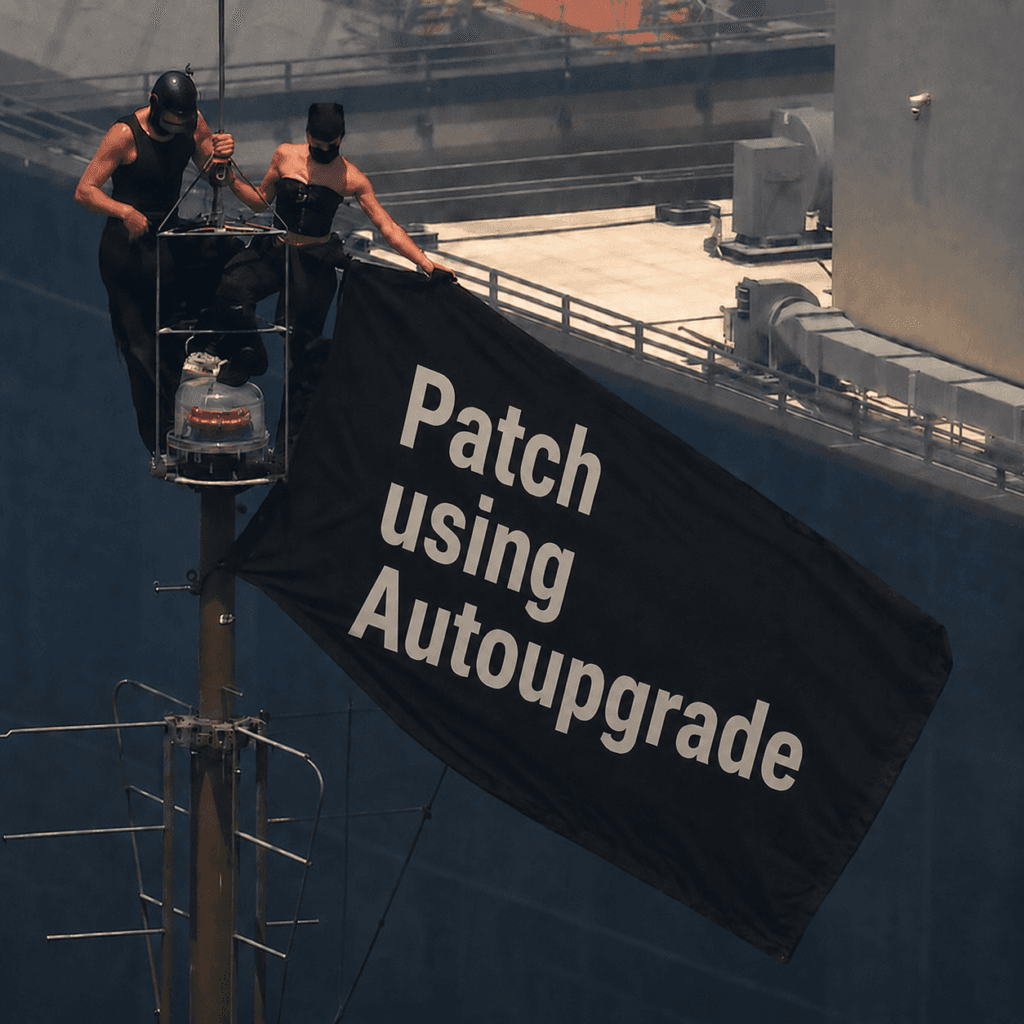 Patch using autoupgrade